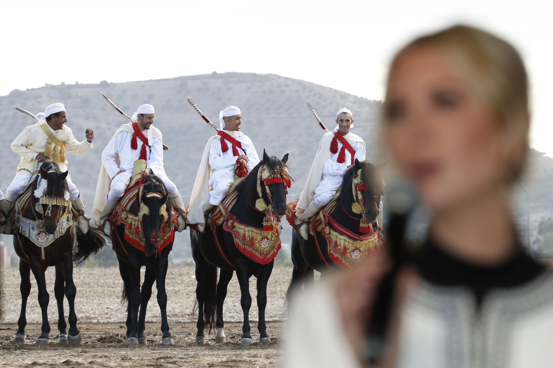 APTOPIX Morocco US Ivanka Trump